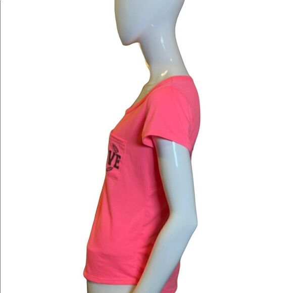 Free Kisses Graphic Love Short Sleeve Tee Medium - Picture 2 of 16